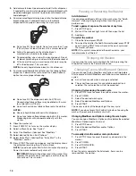 Preview for 14 page of Kenmore 110.2803 Series Use & Care Manual