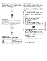 Preview for 17 page of Kenmore 110.2803 Series Use & Care Manual