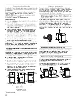 Preview for 28 page of Kenmore 110.2803 Series Use & Care Manual