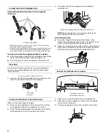 Предварительный просмотр 8 страницы Kenmore 110.2808 Series Use & Care Manual