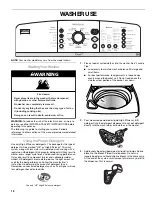 Предварительный просмотр 12 страницы Kenmore 110.2808 Series Use & Care Manual