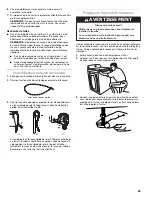 Предварительный просмотр 59 страницы Kenmore 110.2808 Series Use & Care Manual