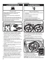 Preview for 28 page of Kenmore 110.28132411 Use & Care Manual