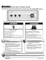 Preview for 1 page of Kenmore 110.2963 series Quick Start Manual