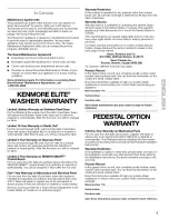 Предварительный просмотр 3 страницы Kenmore 110.4292 Owner'S Manual & Installation Instructions