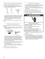 Предварительный просмотр 30 страницы Kenmore 110.4292 Owner'S Manual & Installation Instructions