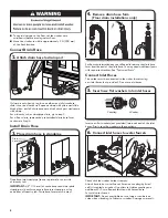 Предварительный просмотр 8 страницы Kenmore 110.4443 Series Use & Care Manual