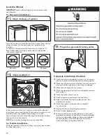 Предварительный просмотр 10 страницы Kenmore 110.4443 Series Use & Care Manual