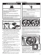 Предварительный просмотр 41 страницы Kenmore 110.4443 Series Use & Care Manual