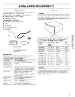 Предварительный просмотр 5 страницы Kenmore 110.4586 Owner'S Manual & Installation Instructions