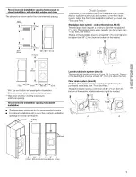 Предварительный просмотр 7 страницы Kenmore 110.4586 Owner'S Manual & Installation Instructions