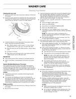 Предварительный просмотр 19 страницы Kenmore 110.4586 Owner'S Manual & Installation Instructions