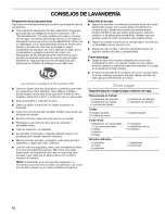 Предварительный просмотр 42 страницы Kenmore 110.4586 Owner'S Manual & Installation Instructions