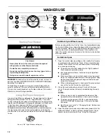 Предварительный просмотр 12 страницы Kenmore 110.4674 series Use & Care Manual