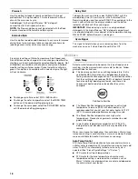 Предварительный просмотр 18 страницы Kenmore 110.4674 series Use & Care Manual