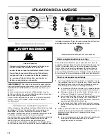 Предварительный просмотр 62 страницы Kenmore 110.4674 series Use & Care Manual