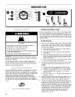 Предварительный просмотр 12 страницы Kenmore 110.4708 series Use And Care Manual