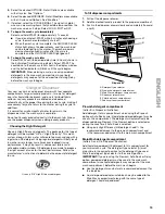 Предварительный просмотр 13 страницы Kenmore 110.4708 series Use And Care Manual