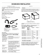 Предварительный просмотр 57 страницы Kenmore 110.4708 series Use And Care Manual