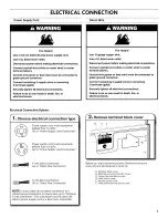 Предварительный просмотр 7 страницы Kenmore 110.60022010 Installation Instructions Manual