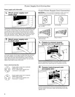 Предварительный просмотр 8 страницы Kenmore 110.60022010 Installation Instructions Manual