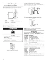 Предварительный просмотр 14 страницы Kenmore 110.60022010 Installation Instructions Manual