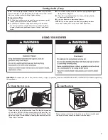 Предварительный просмотр 7 страницы Kenmore 110.60372710 Use & Care Manual