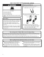 Предварительный просмотр 4 страницы Kenmore 110.6163*610 Use & Care Manual