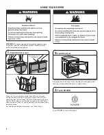 Предварительный просмотр 8 страницы Kenmore 110.6163*610 Use & Care Manual