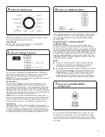 Предварительный просмотр 9 страницы Kenmore 110.6163*610 Use & Care Manual