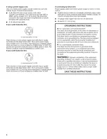 Preview for 4 page of Kenmore 110.69822801 Installation Instructions Manual