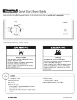 Kenmore 110.7/6832 Series Quick Start Manual preview