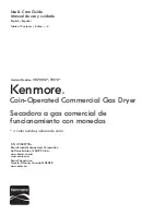 Kenmore 110.70012 Series Use & Care Manual предпросмотр