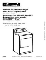 Kenmore 110.7206 Use And Care Manual предпросмотр