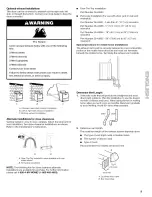 Предварительный просмотр 9 страницы Kenmore 110.7206 Use And Care Manual