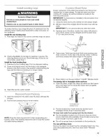 Preview for 15 page of Kenmore 110.80714 Use And Care Manual