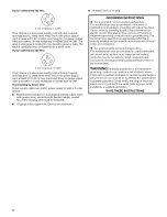 Preview for 8 page of Kenmore 110.80754 Use And Care Manual