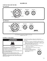 Preview for 23 page of Kenmore 110.81422 Use & Care Manual