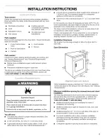 Предварительный просмотр 5 страницы Kenmore 110.84722 Use And Care Manual