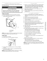 Предварительный просмотр 9 страницы Kenmore 110.84722 Use And Care Manual