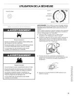 Предварительный просмотр 35 страницы Kenmore 110.84722 Use And Care Manual