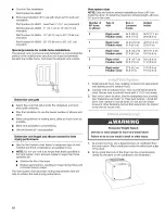 Предварительный просмотр 16 страницы Kenmore 110.8508 Series Use & Care Manual