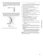 Предварительный просмотр 19 страницы Kenmore 110.8508 Series Use & Care Manual