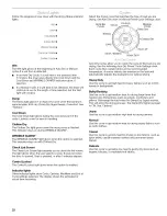 Предварительный просмотр 22 страницы Kenmore 110.8508 Series Use & Care Manual