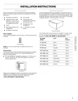 Предварительный просмотр 5 страницы Kenmore 110.8586 Series Use And Care Manual