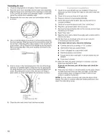 Предварительный просмотр 18 страницы Kenmore 110.8586 Series Use And Care Manual