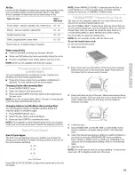 Предварительный просмотр 23 страницы Kenmore 110.8586 Series Use And Care Manual