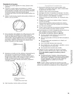 Предварительный просмотр 45 страницы Kenmore 110.8586 Series Use And Care Manual