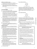 Предварительный просмотр 7 страницы Kenmore 110.8587 Series Use And Care Manual