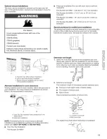 Предварительный просмотр 13 страницы Kenmore 110.8587 Series Use And Care Manual